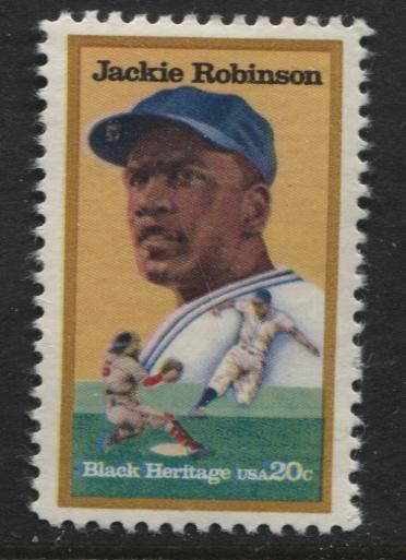 Scotts #2016 20c JACKIE ROBINSON Stamp, MNH  