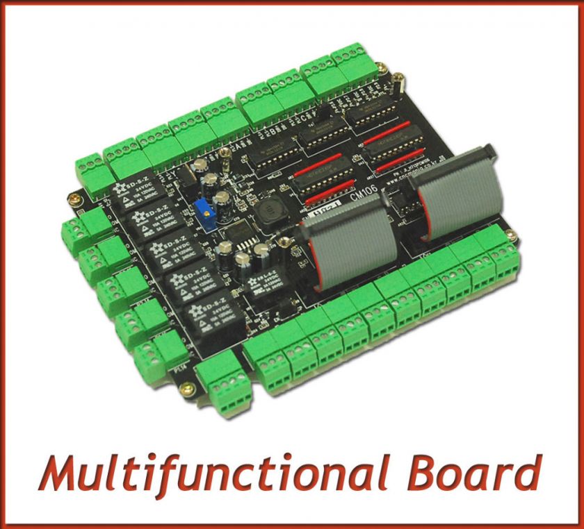 CNC Breakout Board / Mach3 / CM_106 / Cable  