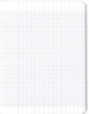 CLAIREFONTAINE Notebook 6 1/2x8 1/4 GREEN French Ruled  