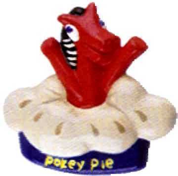 GUMBY CERAMIC MAGNET   POKEY PIE   DISCONTINUED  