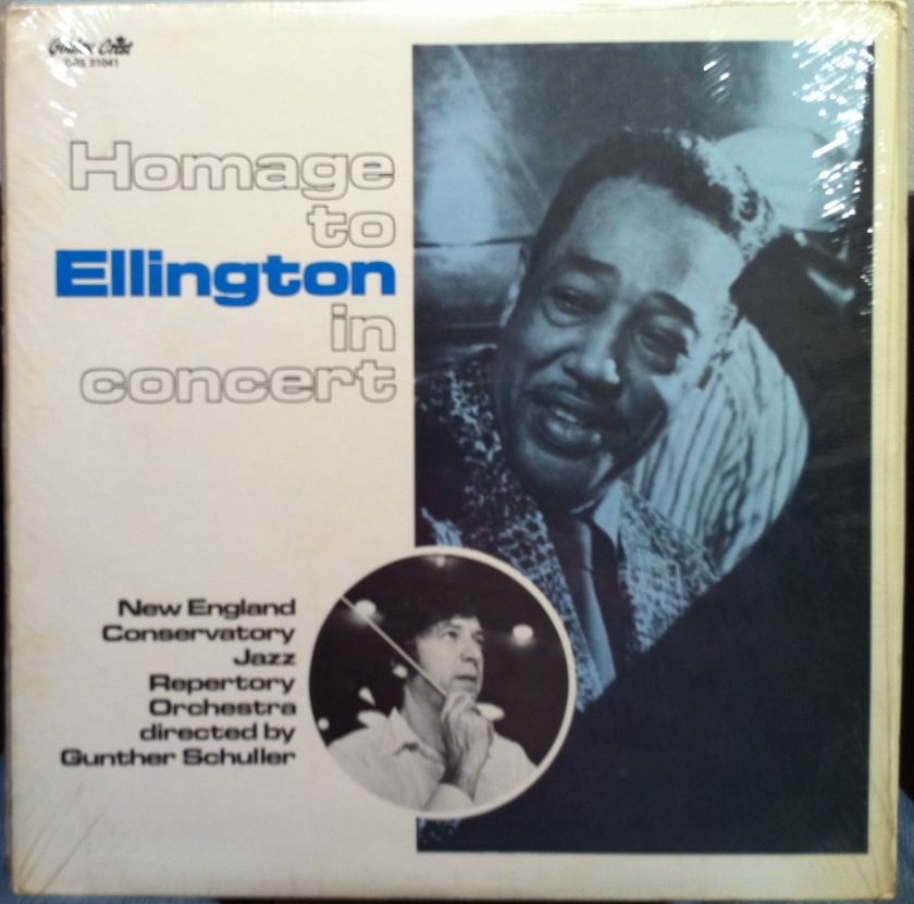 GUNTHER SCHULLER homage to duke ellington in concert LP VG+ CRS 31041 