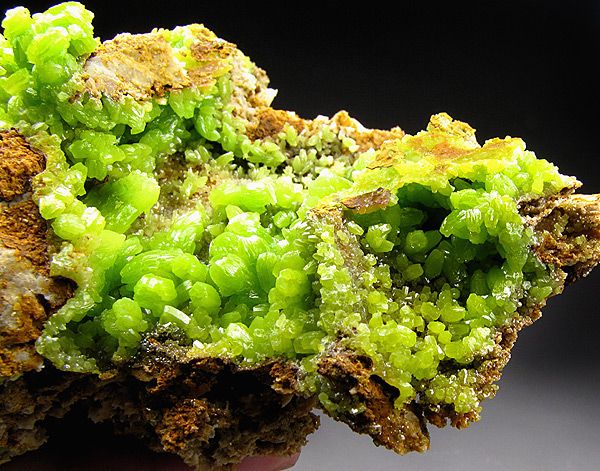 Pyromorphite, Daoping Mine, China  