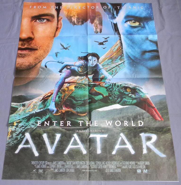 AVATAR *Org Pak 1 SH* SAM WORTHINGTON * JAMES CAMERON *  