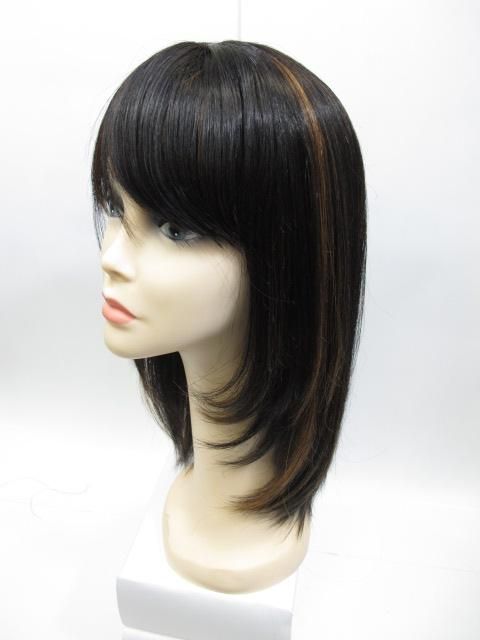 HUMAN HAIR WIGS & MASTER MIX WIG TIA MILKY WAY  