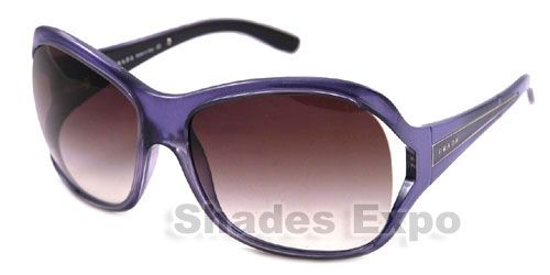 NEW PRADA SUNGLASSES SPR 05L PURPLE 7ZO 4V1 SPR05L AUTH  