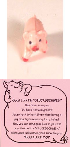 german good luck pig 1 code 0853 1 direct from germany