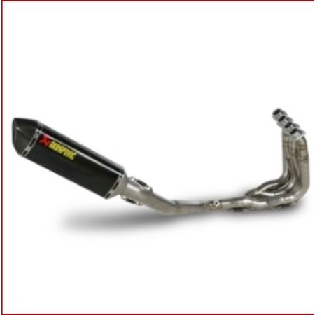 08 10 Extractor completo de CF de Suzuki GSXR750/600 Akrapovic Evo