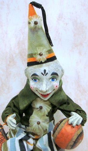 BETHANY LOWE Clown Drum HALLOWEEN Circus VERGIE VL0347  