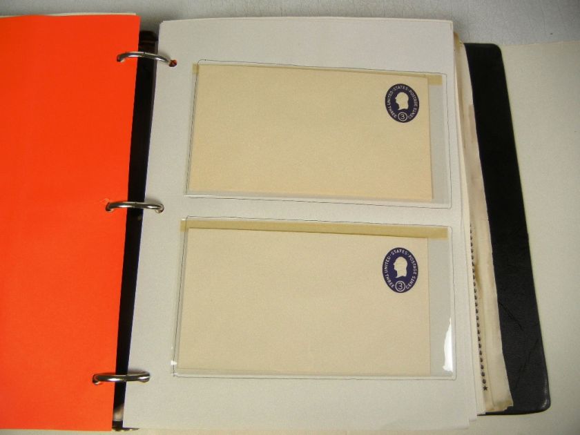 US, (1893 1974), UNUSED Postal Stationary Mounted on pages 