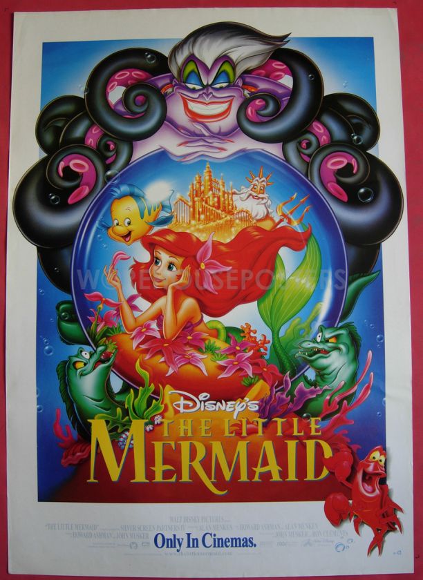 The Little Mermaid Thai Movie Poster 1989  