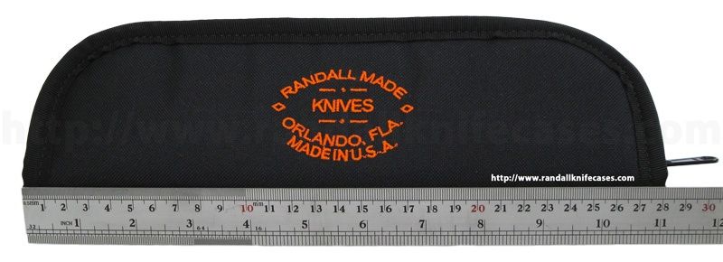   10 Authentic Randall Made Knives Embroidered Zipper Knife Case   New