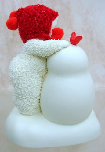 Snowbabies Dept 56 Trust Me Wear This Snowman 800375  