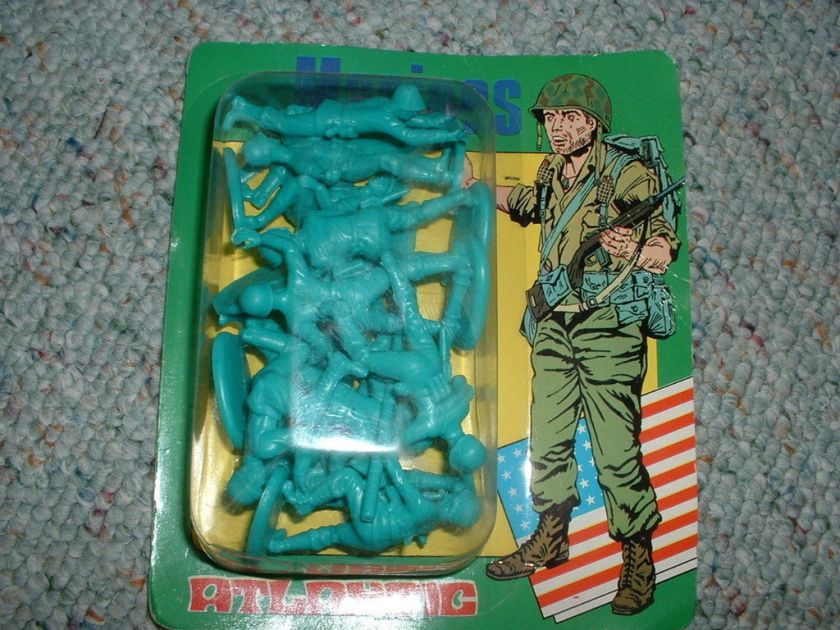 Atlantic 1/32 Box #16 US Marines blister pack / carded RARE  