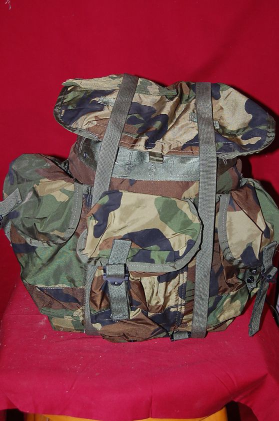 CLASSIC USGI BDU WOODLAND RUCKSACK/BACKPACK/FIELD BAG CAMPING BUG OUT 