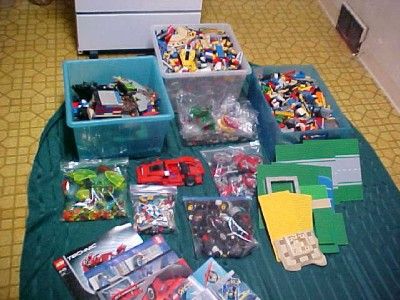   LOT LEGO 90 FIGURES STAR WARS FERRARI MOTORCYCLE BASES BLOCKS  