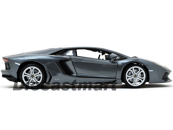 BbURAGO 118 2012 LAMBORGHINI ADVENTADOR LP700 4 GREY  