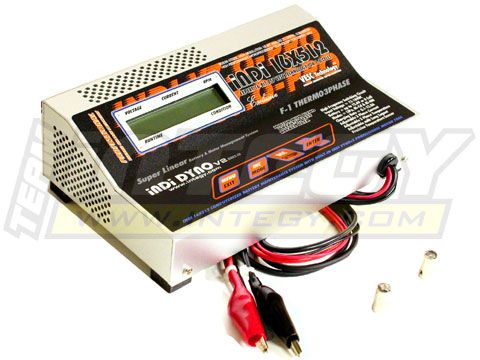 iNTEGY INDI 16X512 DC Charger w/ 3 Step + Thermo, Ni MH & LiPo  