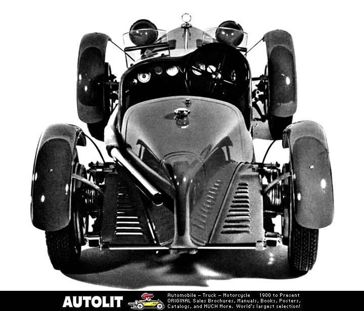 1931 Alfa Romeo 8C 2300 Monza Pocher Model Photo  