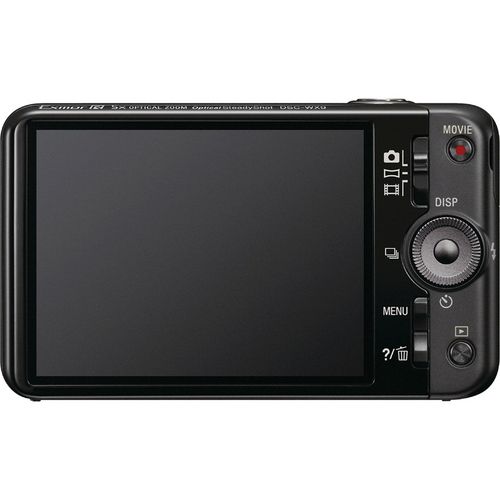 Sony Cyber shot DSC WX9 Digital Camera (Black) 027242808652  