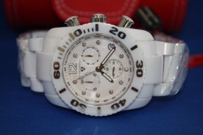 Men Swiss Legend Ceramic Diamond Commander SL 10127 WSD  