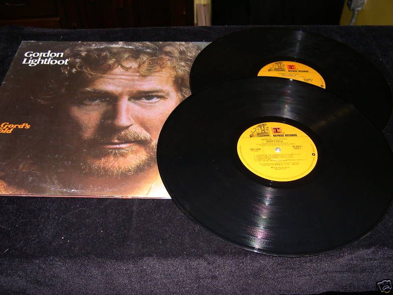 Gordon Lightfoot Gords Gold 2LP Set Reprise 2RS2237 EX  