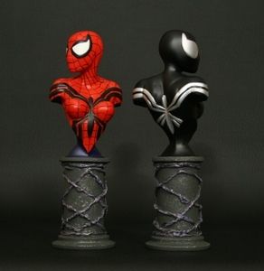   Designs Marvel Comics Mini Bust Spider girl Spidergirl 2 Pack  