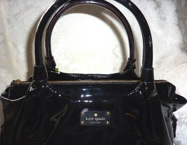 NWT Kate Spade #3095 Flicker Stevie Large Black Refacing Genuine 