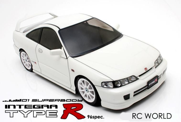 10 RC BODY ACURA INTEGRA TYPE R BODY SHELL  