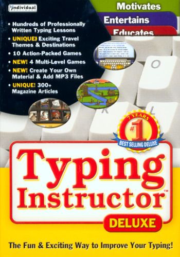 TYPING INSTRUCTOR DELUXE 17 * PC TYPING LESSONS * BRAND NEW  