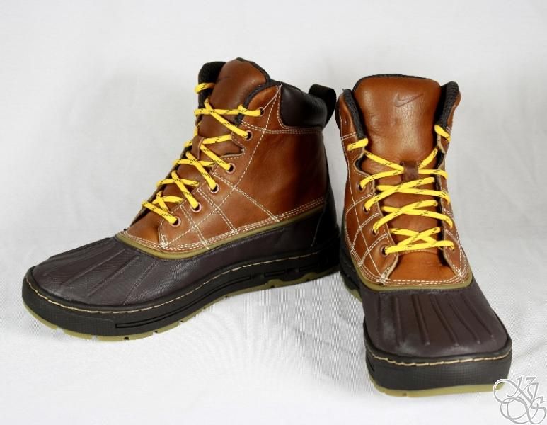 NIKE Woodside Light British Tan Hiking Duck Boots Mens Shoes New size 