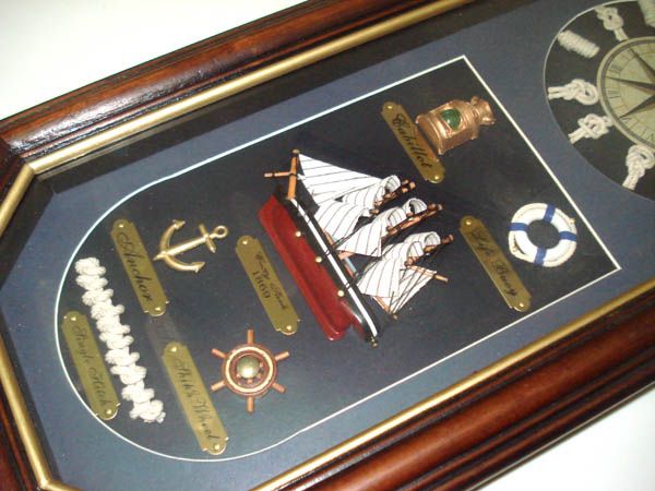 RARE & UNIQUE SAILORS KNOTS NAUTICAL THEME SHIP CLOCK  