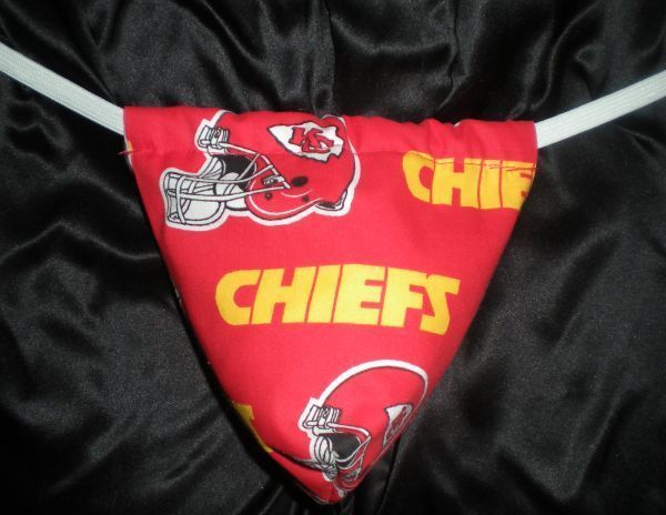 Mens KANSAS CITY CHIEFS G String Football Male Thong  