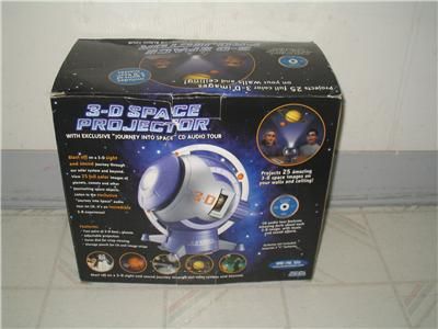 Uncle Milton 3d Space Projector educational fun kids  