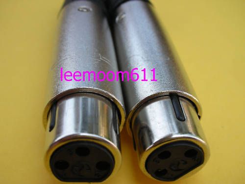 50,XLR 3 Pin Female Power Connector   DMX Lighting,3F  