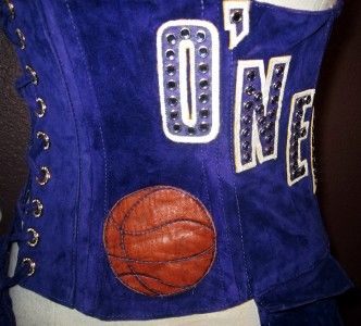 Shaquille Wife Shaunie ONeal Game Used Worn Lakers 34 Rhinestone 