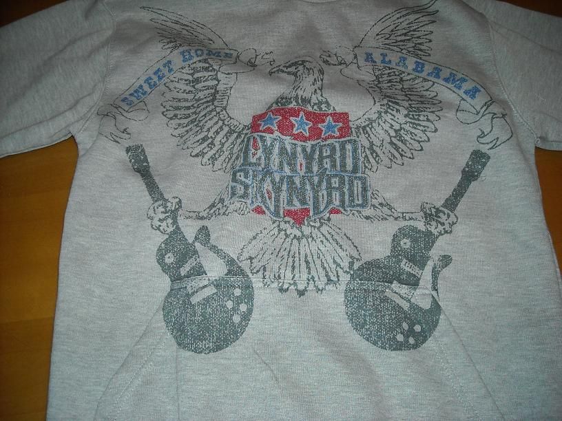 Mens Winterland Hoodie Lynyrd Skynyrd Southern Rock L  