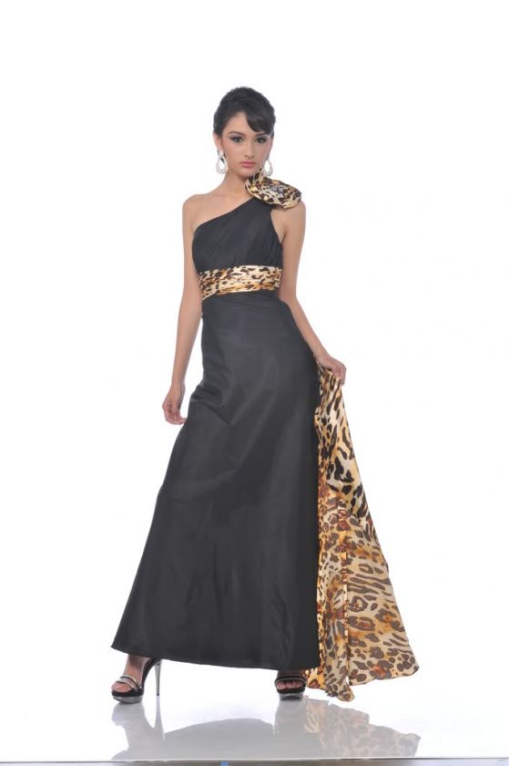 LONG PROM ONE SHOULDER DESIGNER PLUS SIZE EVENING TIMELESS TRAIN 