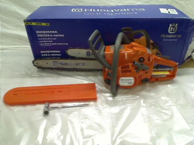 Husqvarna 235E 16 Inch 34.4cc 2 Stroke Gas Powered Chain Saw  