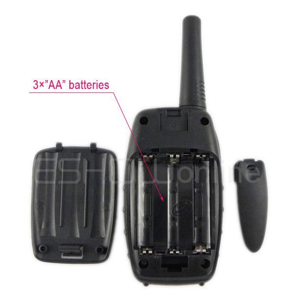 2PCS Walkie Talkie 0.5W Single Band UHF Two Way Radio T 628 for Kids 