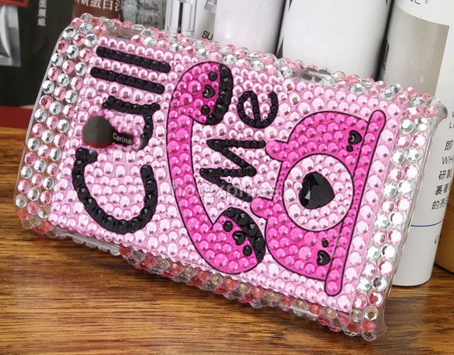 Call me phone crystal case for Sony Ericsson Xperia X10  