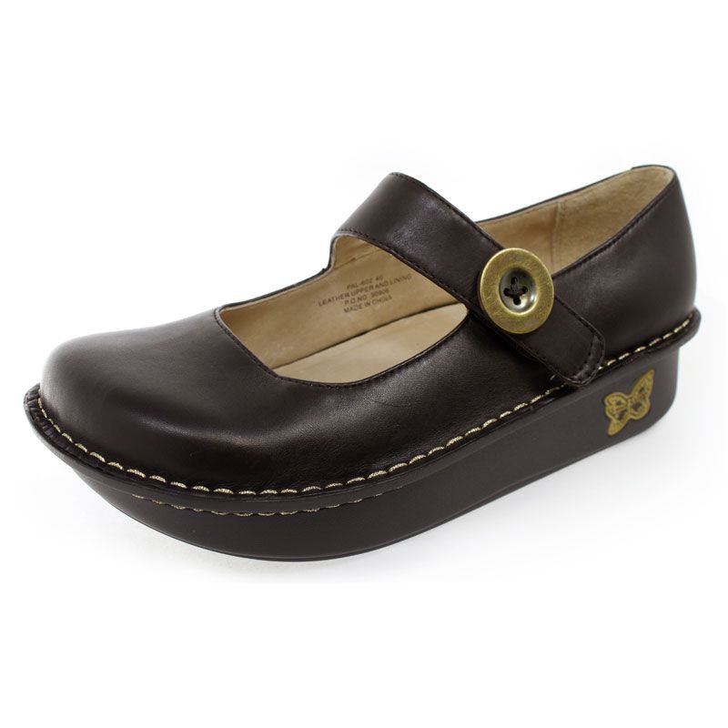 Alegria Paloma Shoe, 602 (Brown Napa Leather), ALG PAL 602