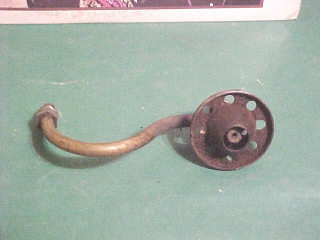 ESTATE FIND VINTAGE GAS LAMP BURNER/LINE PARTS  