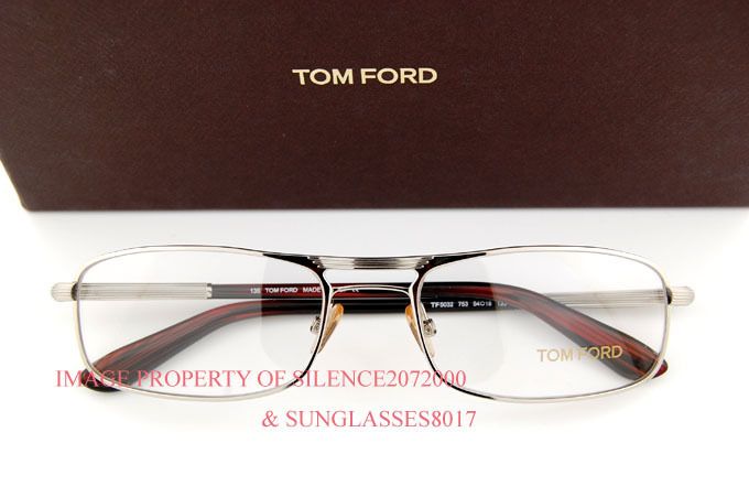 New Tom Ford Eyeglasses Frames 5032 753 PALLADIUM Men  