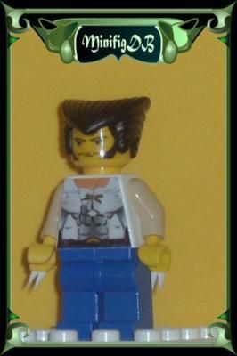 LEGO Custom minifig Superheroes Wolverine  Logan  