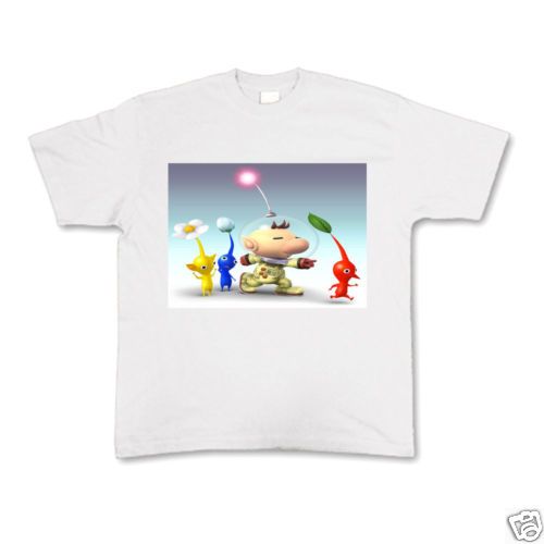 PIKMIN WHITE KIDS TSHIRT  