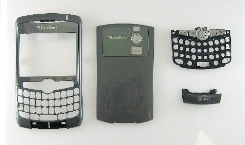 OEM BLACKBERRY CURVE 8310 8320 TITANIUM HOUSING USA  