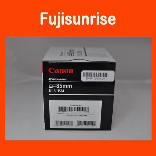 Canon EF 85mm f/1.8 USM Lens 0082966212901  