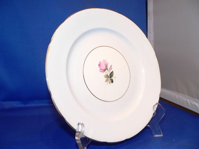 OLD ROYAL BONE CHINA 8 INCH PLATE  ROSE  