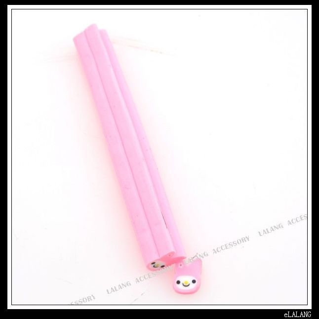 50x Pink Rabbit Fimo Polymer Clay Cane Nail Art 250031  