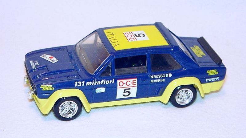 Solido 143 FIAT 131 ABARTH MIRAFIORI Rallye Car NM`77  